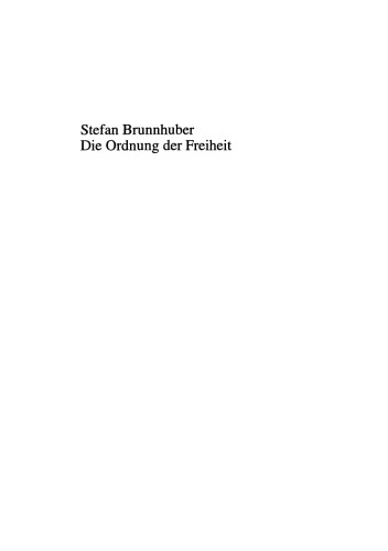 Die Ordnung der Freiheit: Das Modell der Offenen Gesellschaft bei K. Popper in der Soziologie der Gegenwart