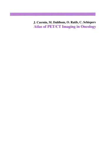 Atlas of PET/CT Imaging in Oncology