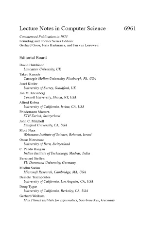 Recent Advances in Intrusion Detection: 14th International Symposium, RAID 2011, Menlo Park, CA, USA, September 20-21, 2011. Proceedings