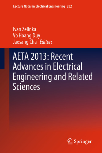 AETA 2013: Recent Advances in Electrical Engineering and Related Sciences