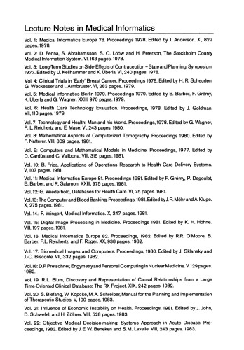 Methodical Problems in Early Detection Programmes: Symposium held by the Deutsche Gesellschaft für Medizinische Dokumentation, Informatik und Statistik (GMDS) Freiburg, September 10–11, 1983 Proceedings