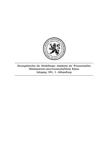 Gesundheitsrisiken in der Industriegesellschaft: Vorgetragen in der Sitzung vom 1. Dezember 1990