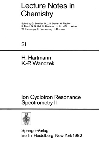 Ion Cyclotron Resonance Spectrometry II