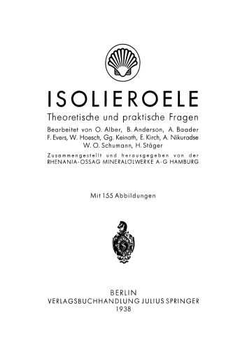 Isolieroele: Theoretische und praktische Fragen