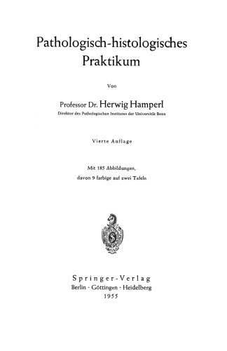 Pathologisch-histologisches Praktikum