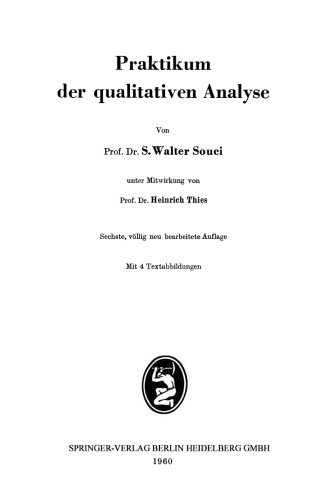 Praktikum der qualitativen Analyse