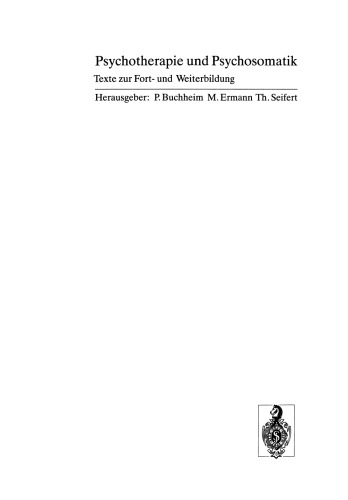 Psychosomatik in der inneren Medizin: 2. Diagnose und Behandlung