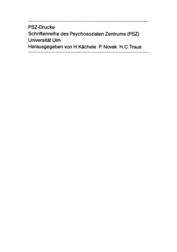 Einfache Bedeutungskategorien: Ein Beitrag zur computerunterstützen Textanalyse psychotherapeutischer Texte