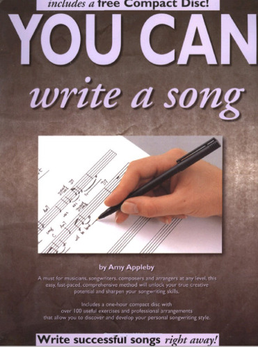 You can write a song