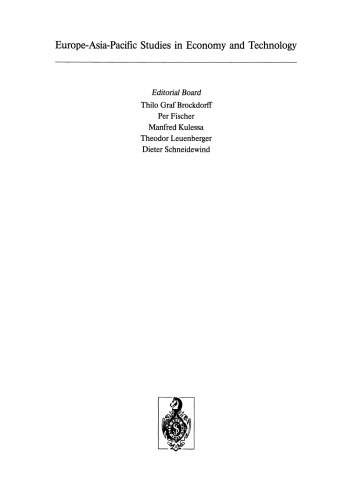 Europe, Japan and America in the 1990s: Cooperation and Competition