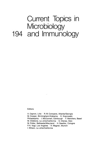 Mechanisms in B-Cell Neoplasia 1994