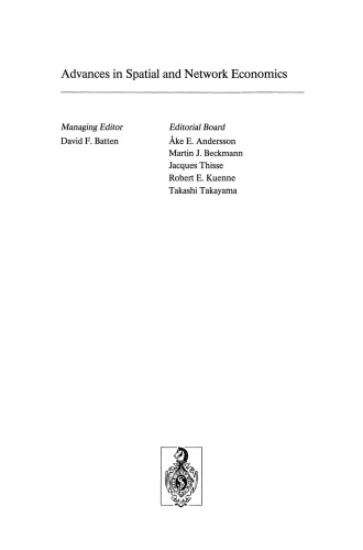 Theory of Markets: Trade and Space-time Patterns of Price Fluctuations A Study in Analytical Economics