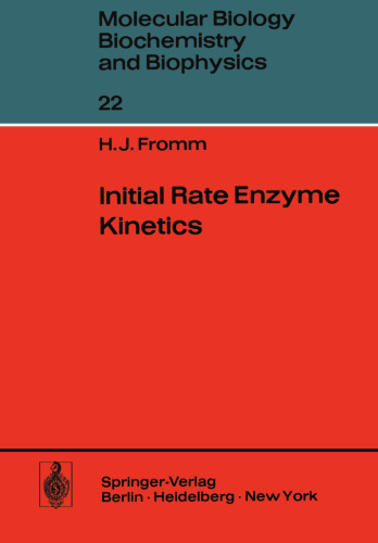 Initial Rate Enzyme Kinetics