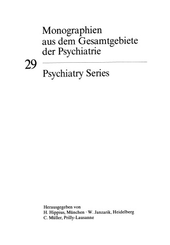 Endomorphe Psychosen bei Verfolgten: Statistisch-klinische Studien an Entschädigungsgutachten