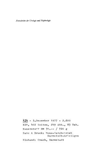 Pathogenese und Klinik der Harnsteine V: 5. Symposium in Wien vom 23. – 24. 4. 1977