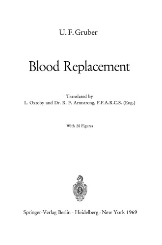 Blood Replacement