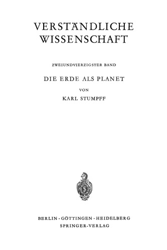 Die Erde als Planet