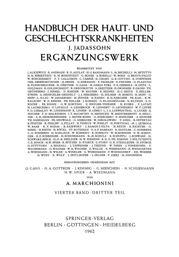 Die Pilzkrankheiten der Haut durch Dermatophyten