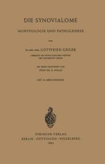 Die Synovialome: Morphologie und Pathogenese