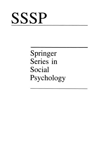 Attention and Self-Regulation: A Control-Theory Approach to Human Behavior