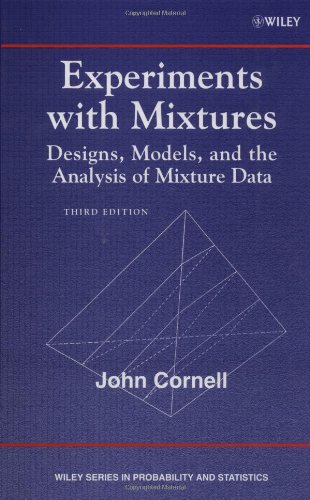 Experiments with Mixtures: Designs, Models, and the Analysis of Mixture Data