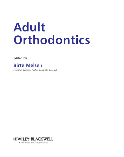 Adult Orthodontics