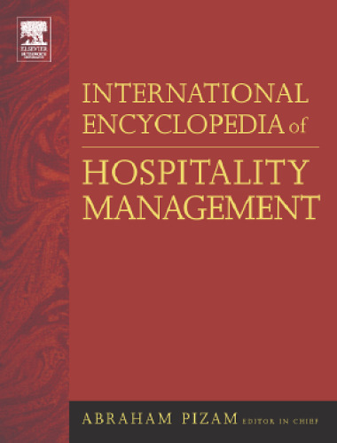 International Encyclopedia of Hospitality Management