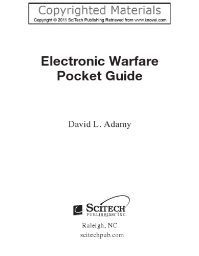 Electronic Warfare Pocket Guide