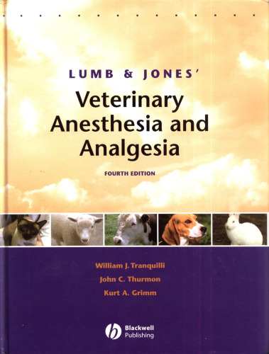 Lumb and Jones' Veterinary Anesthesia and Analgesia