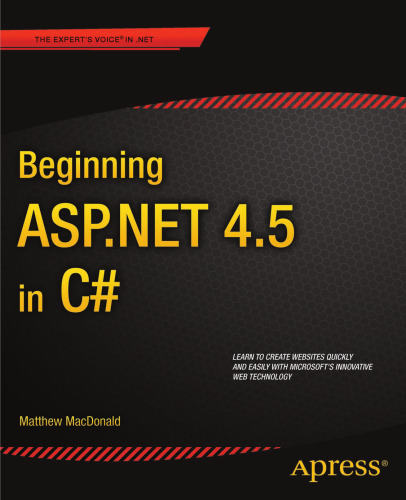 Beginning ASP.NET 4.5 in C#