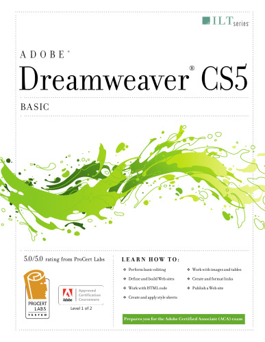 Dreamweaver CS5: Basic: ACA Edition