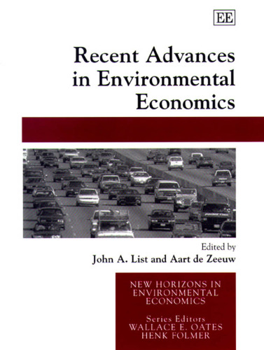 Recent Advances in Environmental Economics