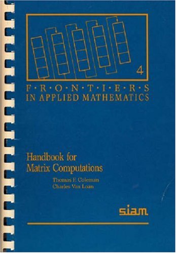 Handbook for matrix computations