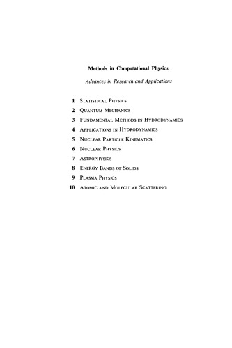 Atomic and Molecular Scattering