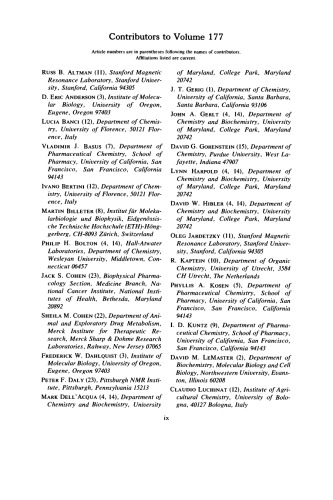 Nuclear Magnetic Resonance Part B Structure and Mechanism