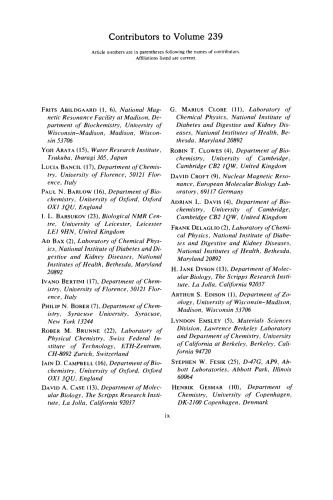 Nuclear Magnetic Resonance, Part C