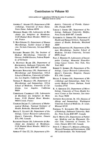 Immunochemical Techniques Part F: Conventional Antibodies, Fc Receptors, and Cytotoxicity