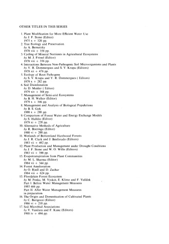 Soil Microbial Associationscontrol of structures and functions