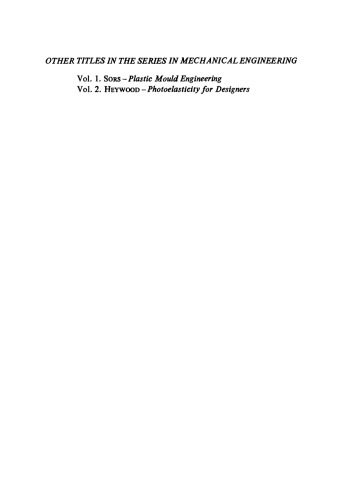 The Stress Analysis of Pressure Vessels and Pressure Vessel Components