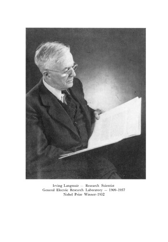 Thermionic Phenomena. The Collected Works of Irving Langmuir