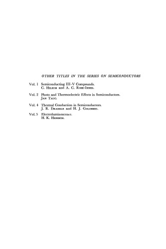 Semiconductor Statistics