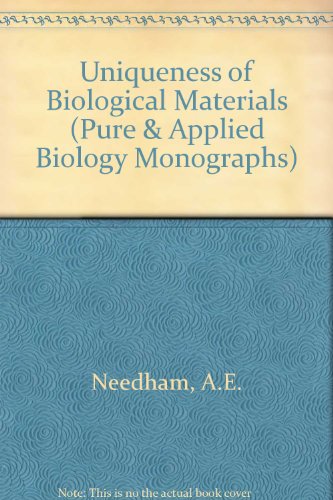 The Uniqueness of Biological Materials