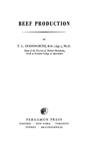 Beef Production