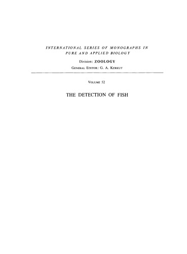 The Detection of Fish