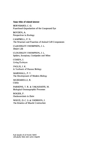 Morphology and Evolution of the Insect Abdomen. With Special Reference to Developmental Patterns and Their Bearings upon Systematics