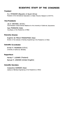 Marine Pollution and Marine Waste Disposal. Proceedings of the 2nd International Congress, San Remo, 17–21 December, 1973