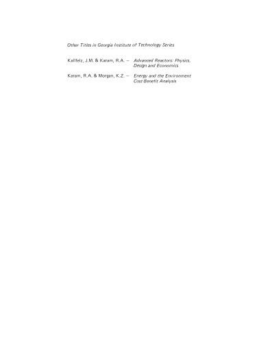 Environmental Impact of Nuclear Power Plants. Proceedings of a Conference Held November 26–30, 1974, Sponsored by the School of Nuclear Engineering, Georgia Institute of Technology, Atlanta, Georgia 30332 USA