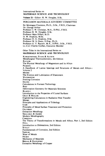 Fuels, Furnaces and Refractories