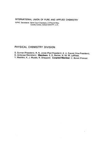 Combustion Calorimetry. Experimental Chemical Thermodynamics