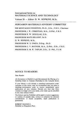 An Introduction to Chemical Metallurgy